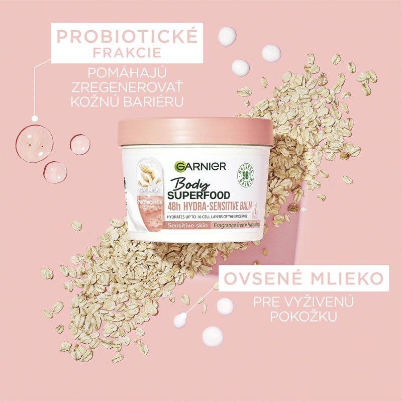 Superfood hydratačný balzam s ovseným mliekom - 4