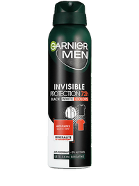 Invisible Black White Colors antiperspirant v spreji pre mužov s neviditeľným zložením