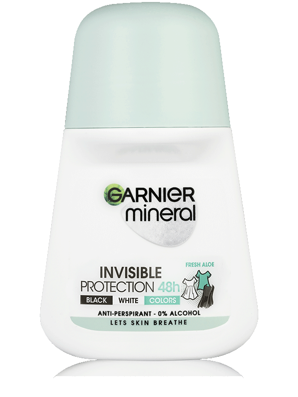 INVISIBLE ANTI-MARKS/STAINS/FADING 48h FRESH SCENT, guľôčkový antiperspirant