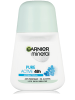 GARNIER MINERAL Pure ACTIVE ANTIBACTERIAL 48h, guľôčkový antiperspirant
