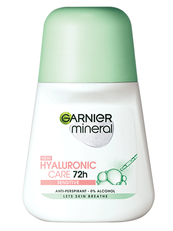 Garnier Mineral Hyaluronic Ultra Care roll-on antiperspirant