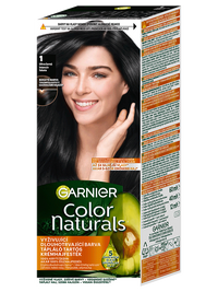 Color Naturals permanentná farba na vlasy 1 Ultra čierná