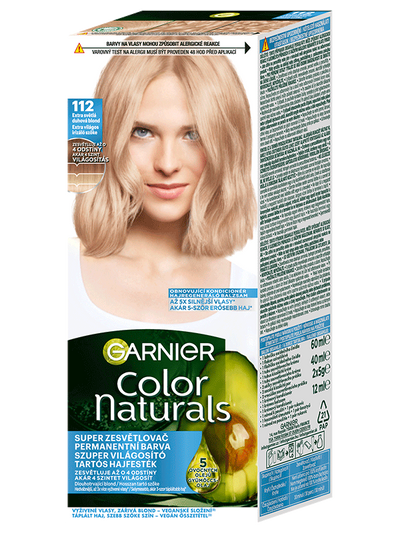 Color Naturals permanentná farba na vlasy 112 Extra svetlá dúhová blond