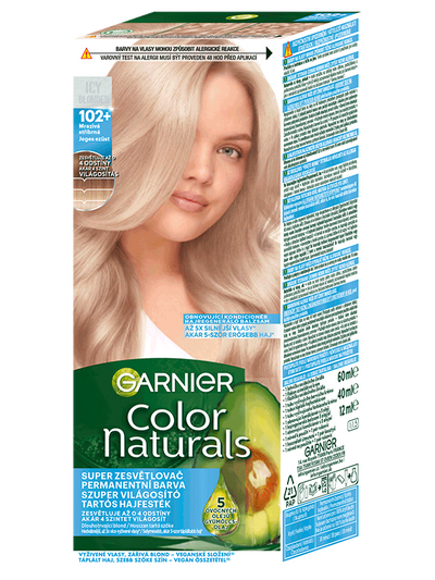 Color Naturals 102+ Mrazivá strieborná