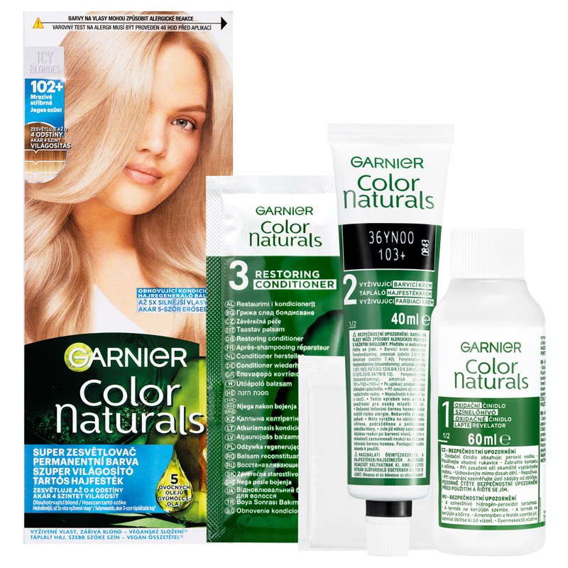 Color Naturals 102+ Mrazivá strieborná - 2