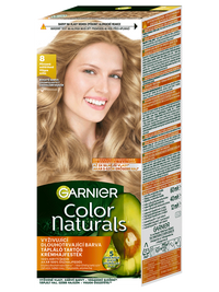 Color Naturals permanentná farba na vlasy - 8 svetlá blond