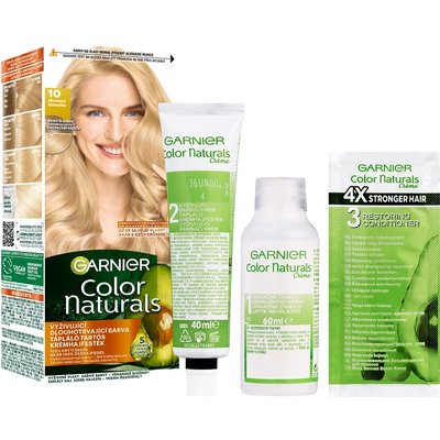 Color Naturals permanentná farba na vlasy - 10 ultra blond - 2