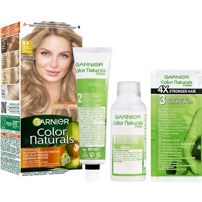 Color Naturals permanentná farba na vlasy - 8.1 platinová svetlá blond - 2