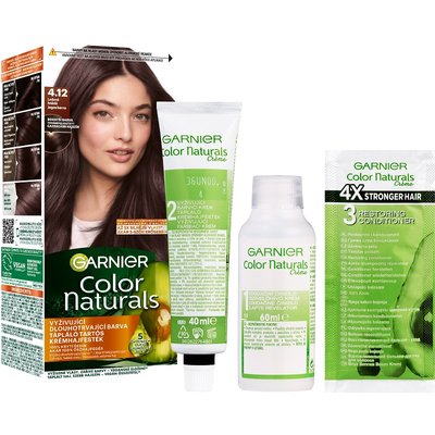 Color Naturals permanentná farba na vlasy - 4.12 ľadová hnedá - 2