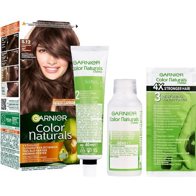 Color Naturals permanentná farba na vlasy - 5.12 ľadová svetlá hnedá - 2