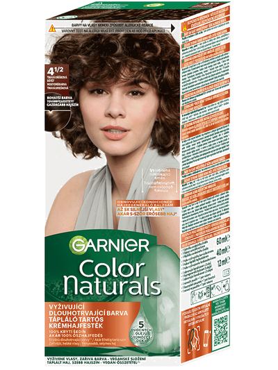 Garnier Color Naturals 4 1/2 Tmavá oriešková