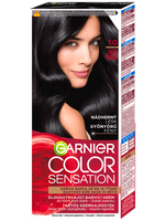 Color Sensation permanentná farba na vlasy - 1.0 ultra čierna