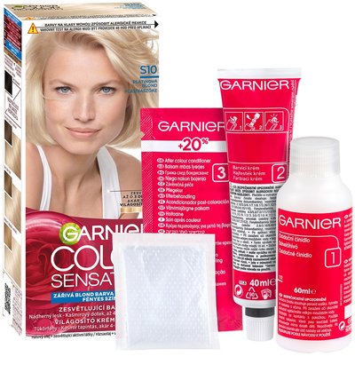 Color Sensation permanentná farba na vlasy - S10 platinová blond - 2