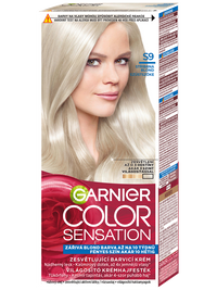 Color Sensation farba na vlasy - S9 strieborná blond