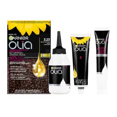 Olia permanentná farba na vlasy - 3.23 Tmavá čokoláda