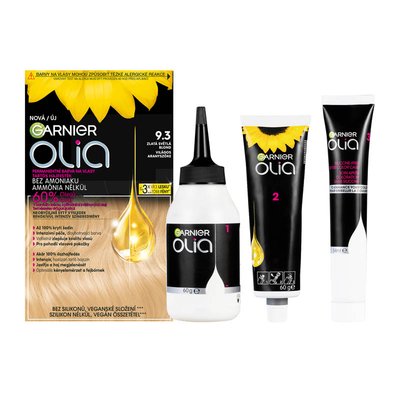 Olia permanentná farba na vlasy - 9.3 Zlatá svetlá blond