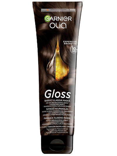 Garnier Olia Gloss - Farbiaca vlasová maska Expensive Brunette