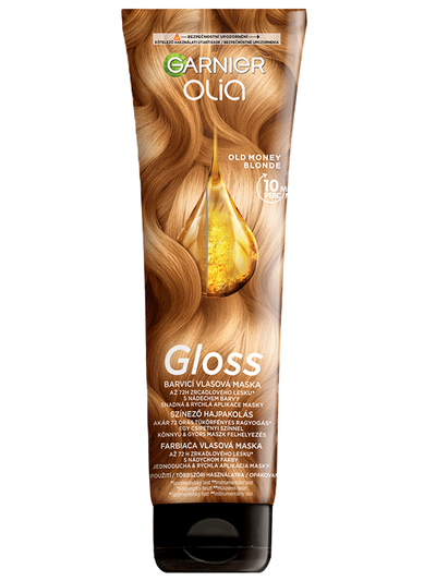 Garnier Olia Gloss - Farbiaca vlasová maska Old Money Blonde