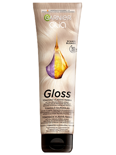 Garnier Olia Gloss - Farbiaca vlasová maska Scandi Blonde