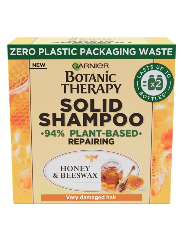 Botanic Therapy tuhý šampón Honey & Beeswax