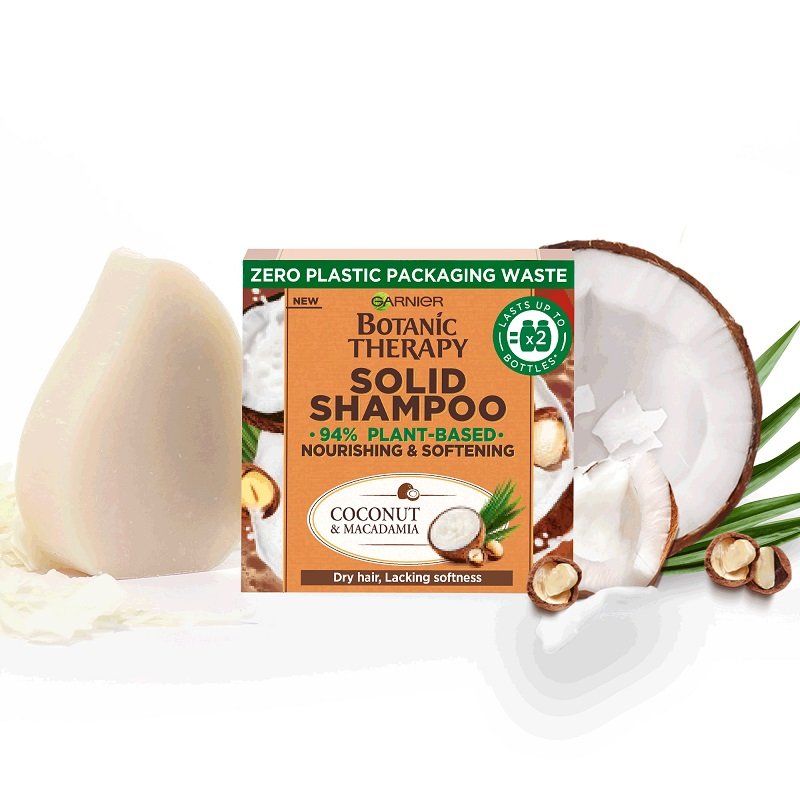 Botanic Therapy tuhý šampón Coconut & Macadamia