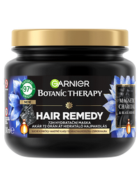 Botanic Therapy Hair Remedy Magnetic Charcoal hydratačná maska na mastné vlasy a suché končeky vlasov