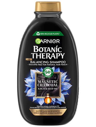 Botanic Therapy Magnetic Charcoal Čistiaci šampón