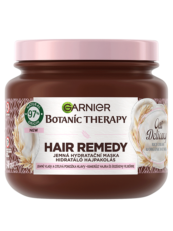 Botanic Therapy Hair Remedy Oat Delicacy jemná hydratačná maska na citlivé vlasy a pokožku hlavy