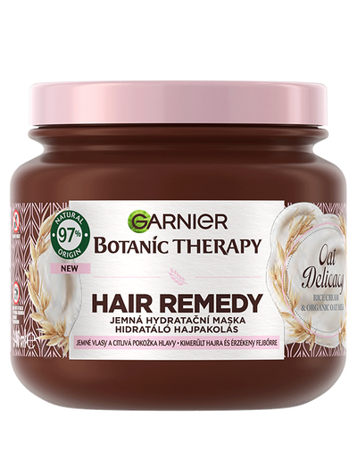 Botanic Therapy Hair Remedy Oat Delicacy jemná hydratačná maska na citlivé vlasy a pokožku hlavy