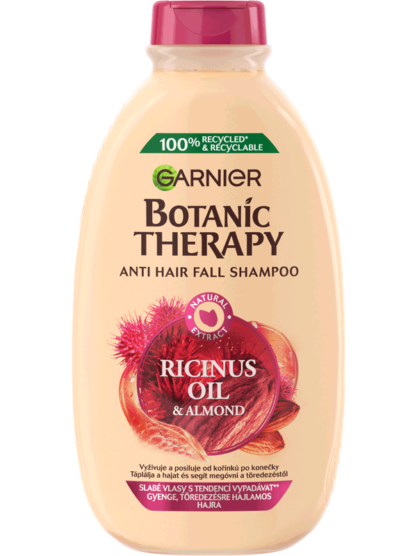 Ricinus Oil & Almond Posilňujúci šampón