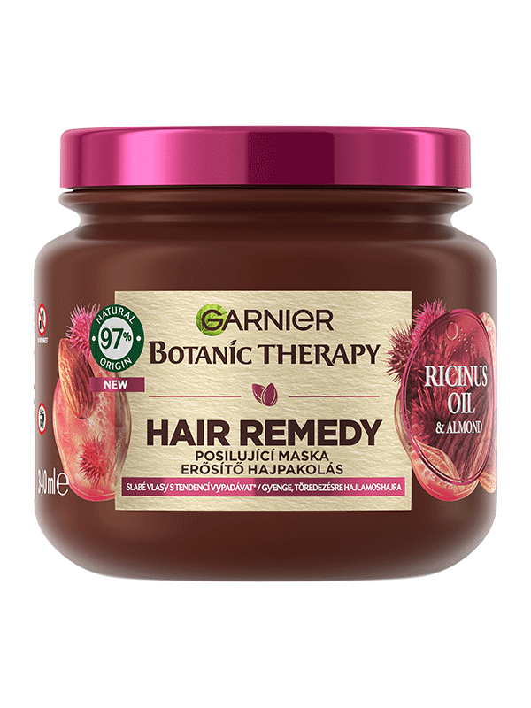 Botanic Therapy Hair Remedy Ricinus Oil Almond maska na slabé vlasy