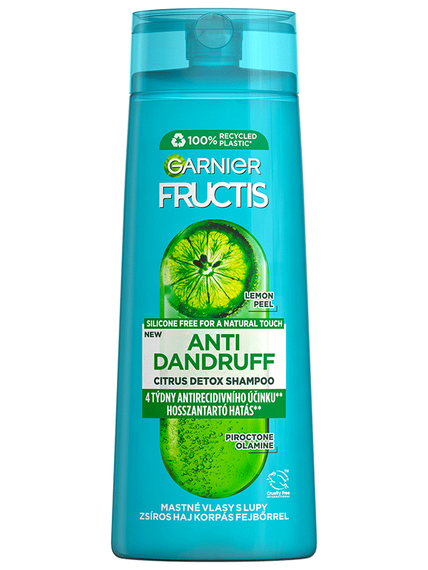 Fructis Anti Dandruff Citrus šampón na mastné vlasy s lupinami
