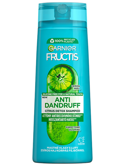 Fructis Anti Dandruff Citrus šampón na mastné vlasy s lupinami