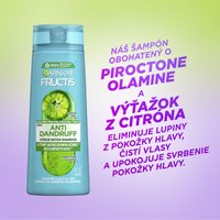 Fructis Anti Dandruff Citrus šampón na mastné vlasy s lupinami - 2