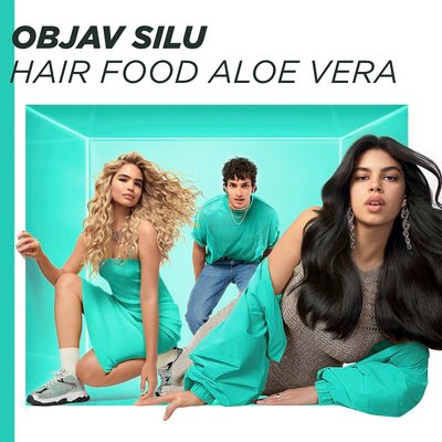 Hair Food Aloe Vera šampón - 5