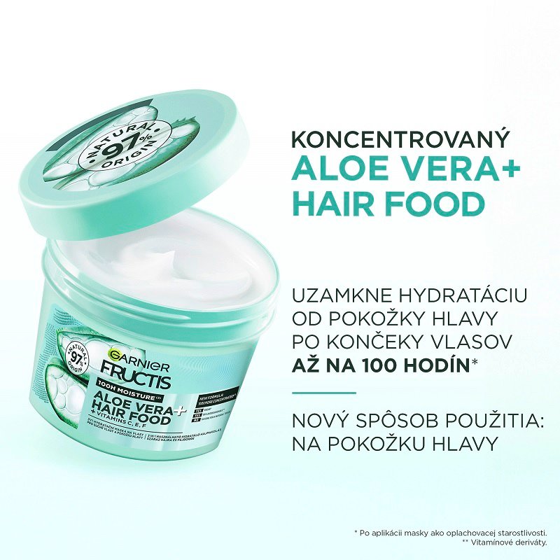 Garnier Fructis Hair Food Aloe Vera maska 3 v 1 - 3