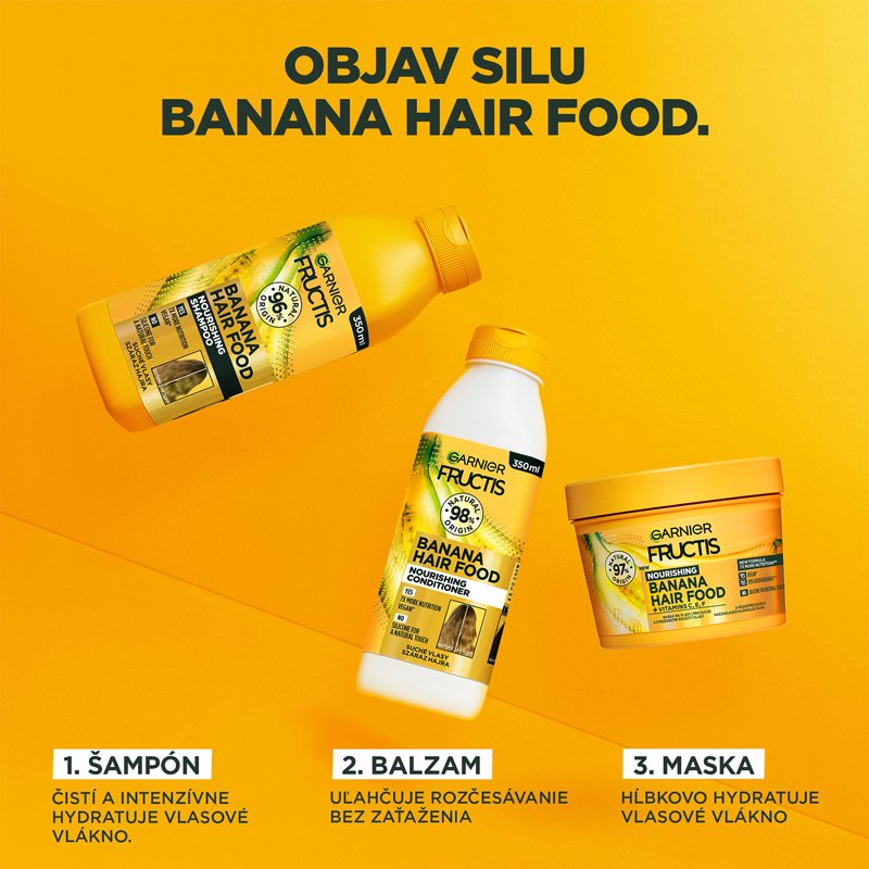 Hair Food Banana šampón - 2