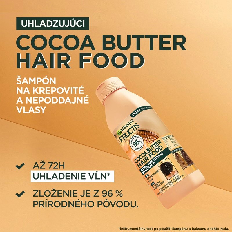 Fructis Hair Food Cocoa Butter uhladzujúci šampón - 3