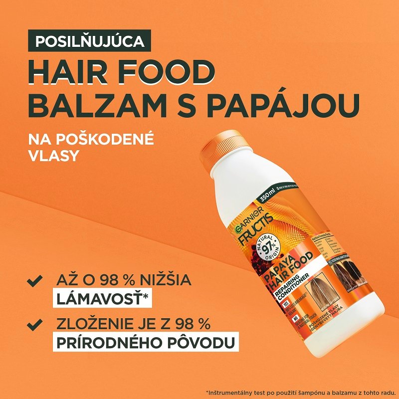 Garnier Fructis Hair Food Papaya balzam na vlasy - 2