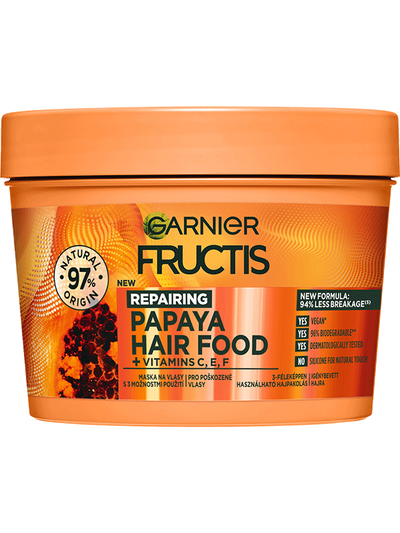 Garnier Fructis Hair Food Papaya maska na vlasy