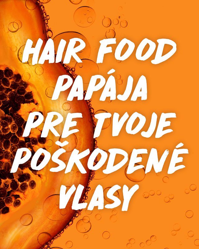 Hair Food Papaya pre poškodené vlasy