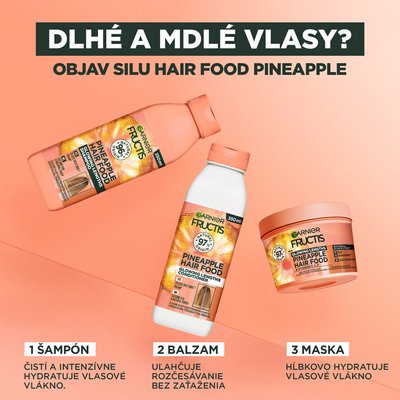 Hair Food Pineapple Rozjasňujúci šampón na vlasy - 3