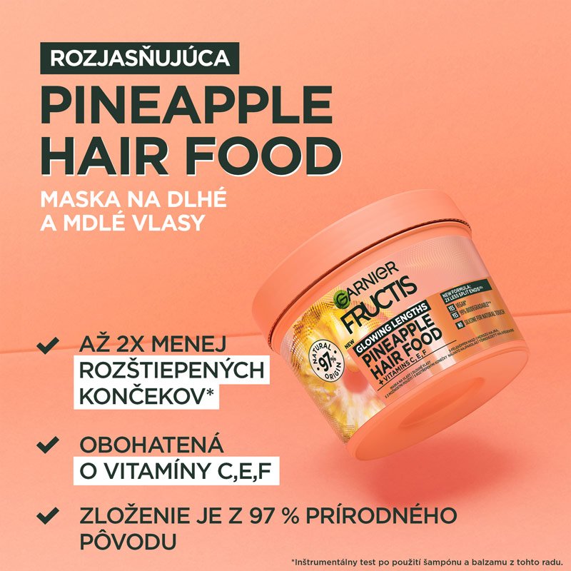 Fructis Hair Food Pineapple maska na vlasy - 3