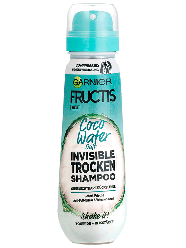 Fructis neviditeľný suchý šampón s vôňou kokosovej vody