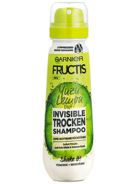 Fructis neviditeľný suchý šampón s vôňou yuzu citróna