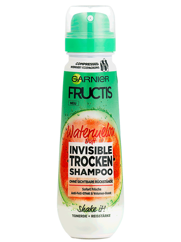 Fructis neviditeľný suchý šampón s vôňou vodného melóna