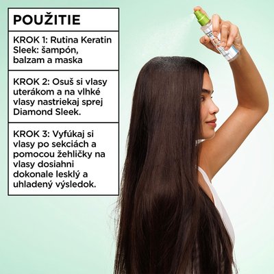 Fructis Diamond Sleek sprej pre dokonalé uhladenie - 5