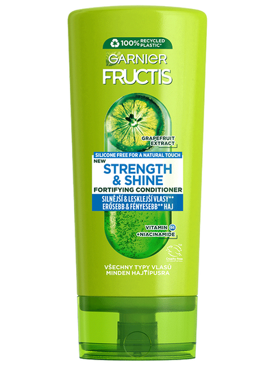 Strength & Shine Posilňujúci balzam pre všetky typy vlasov bez lesku a sily