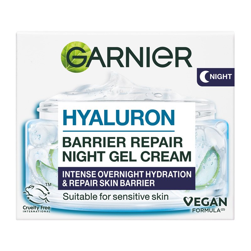 Hyaluron nočný hydratačný gél na obnovu kožnej bariéry - 2