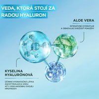 Skin Naturals upokojujúci čistiaci krém s kyselinou hyalurónovou a aloe vera - 2